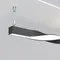 Радиусный профиль 35x35 Скрученный 180° черный Led Strip alm-3535r-b-t-180°-0.5m