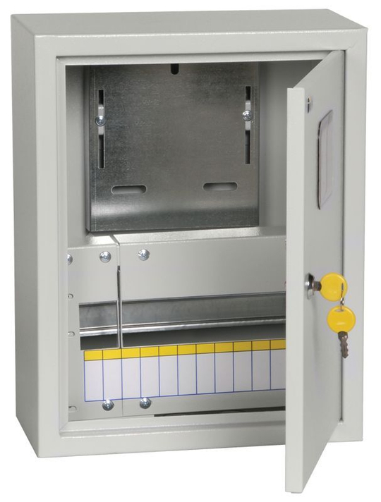 Корпус металлический ЩУРн-1/12 (395х310х165мм) IP31 TITAN IEK