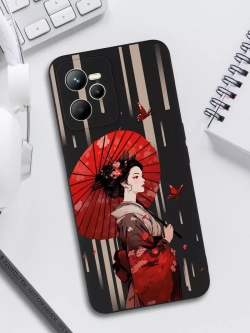 Чехол на Realme C35 c принтом