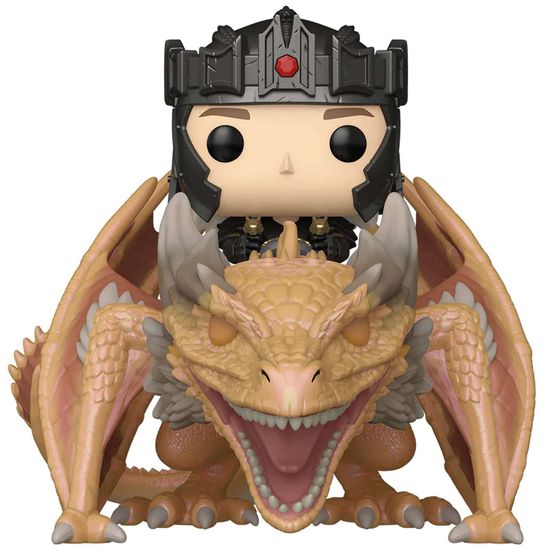 Фигурка Funko POP! Rides HOTD S4 Aegon Targaryen w/Sunfyre (135) 83460 / Фигурка Фанко ПОП! по мотивам сериала "Дом Дракона", Эйгон Таргариен