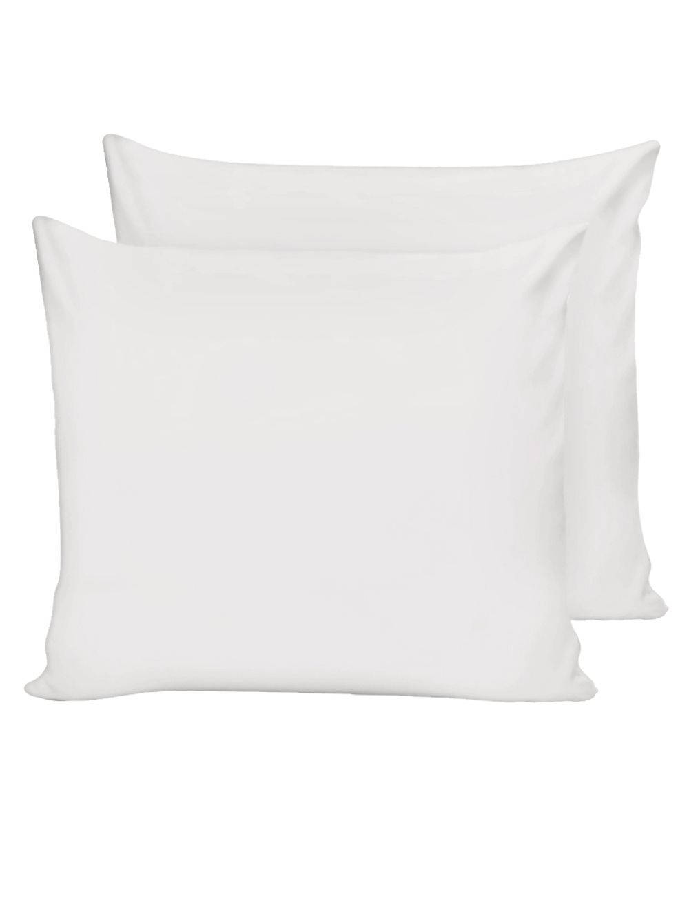 Наволочка комплект 2шт бязь Сказка "White" 70x70 см на молнии