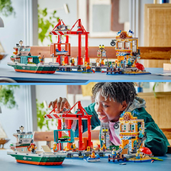LEGO City - Морской порт с грузовым кораблем 60422 / артикул   60422  / GTIN 5702017587288
