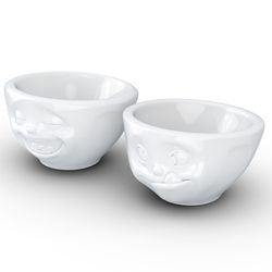 Набор чаш Laughing & Tasty, 100 мл, белый, 2 шт.