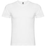 Мужская футболка Samoyedo с коротким рукавом и V-образным вырезом