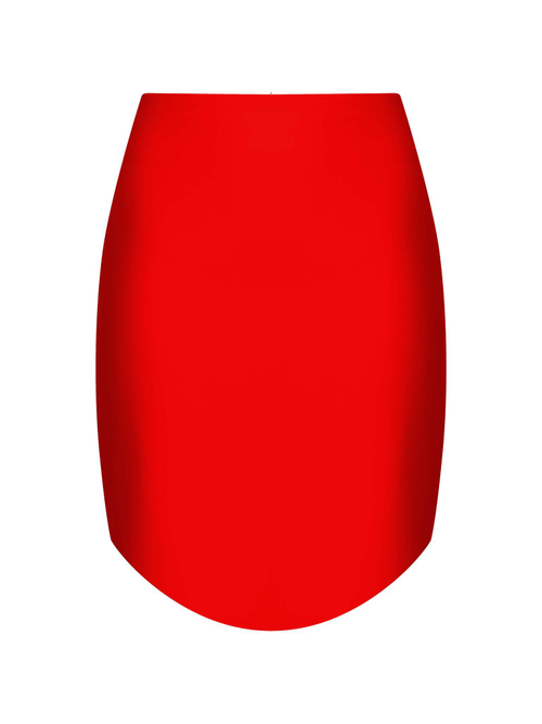 Юбка мини из крепа