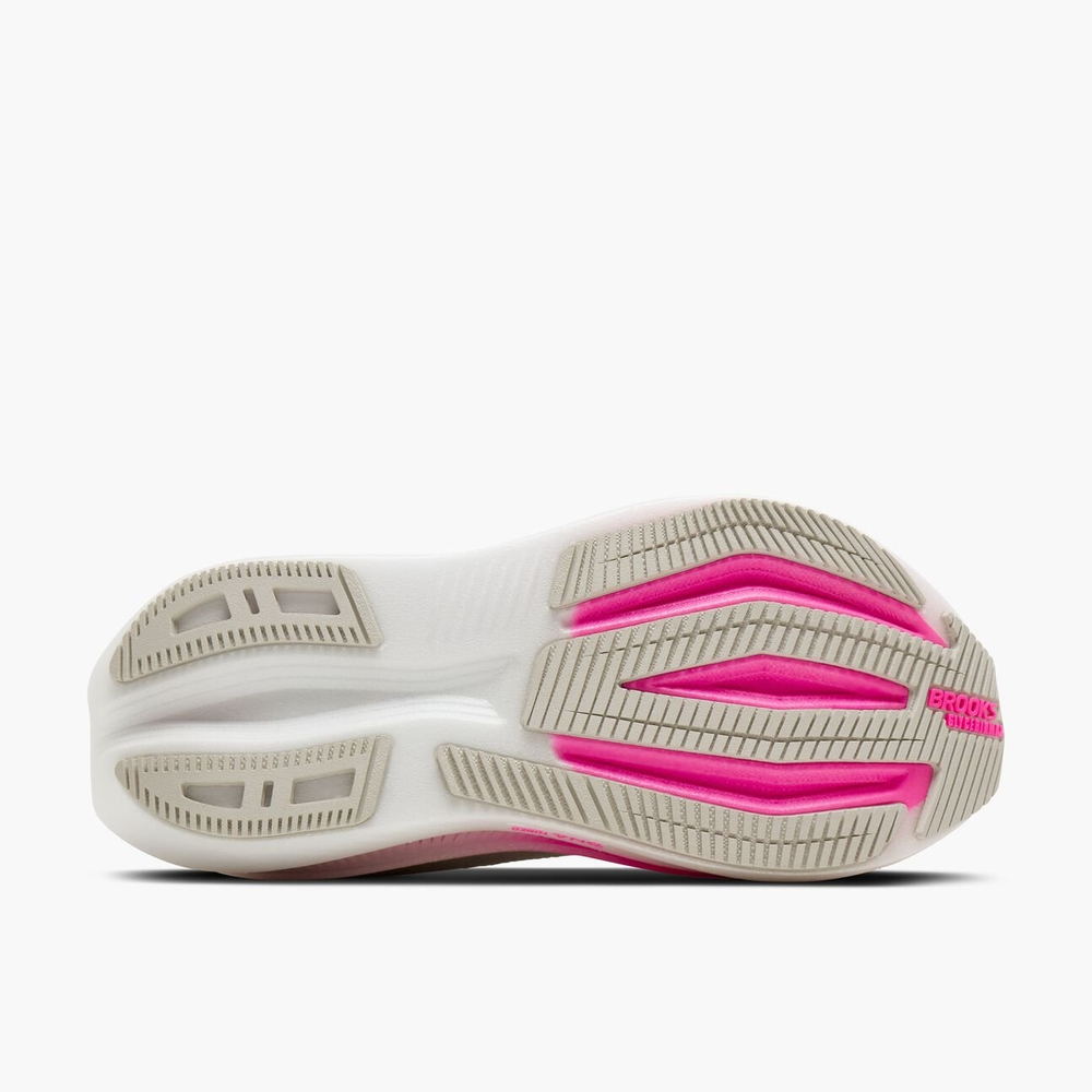 Женские Кроссовки для бега Brooks Glycerin Max 2 - Oyster/Argyle/Cyber Pink