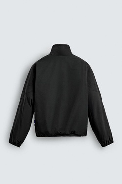 ZARA КОМБИНИРОВАННАЯ КУРТКА ИЗ ВЫСОКОТЕХНОЛОГИЧНОЙ ТКАНИ, ЧЕРНЫЙ