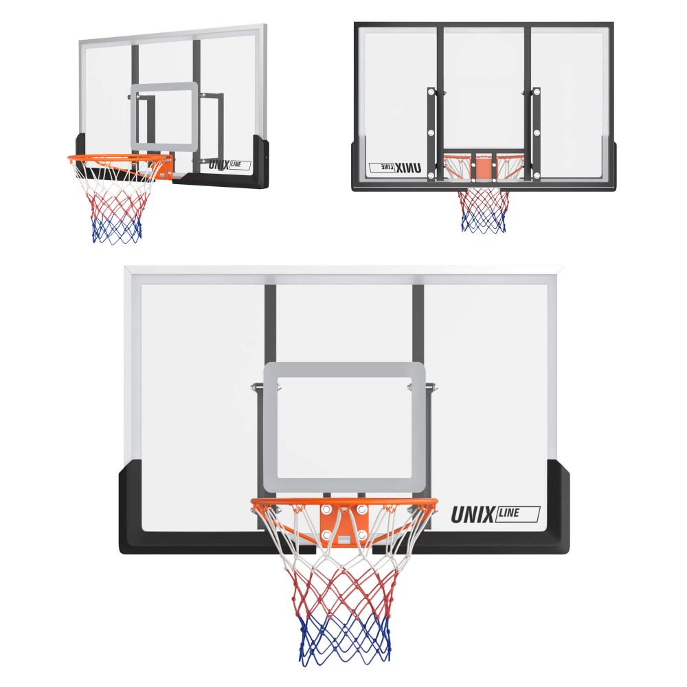 Баскетбольный щит UNIX Line B-Backboard 48&quot;x32&quot; R45
