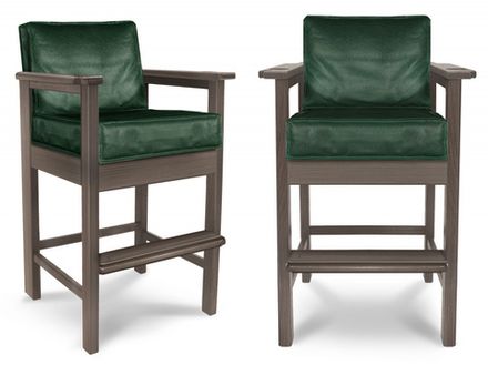 Стул бильярдный Бристоль ясень (Grey_bristol,Lambre_bronze)