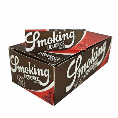 Бумага для сигарет блок "Smoking" Liquorice 60шт*50л