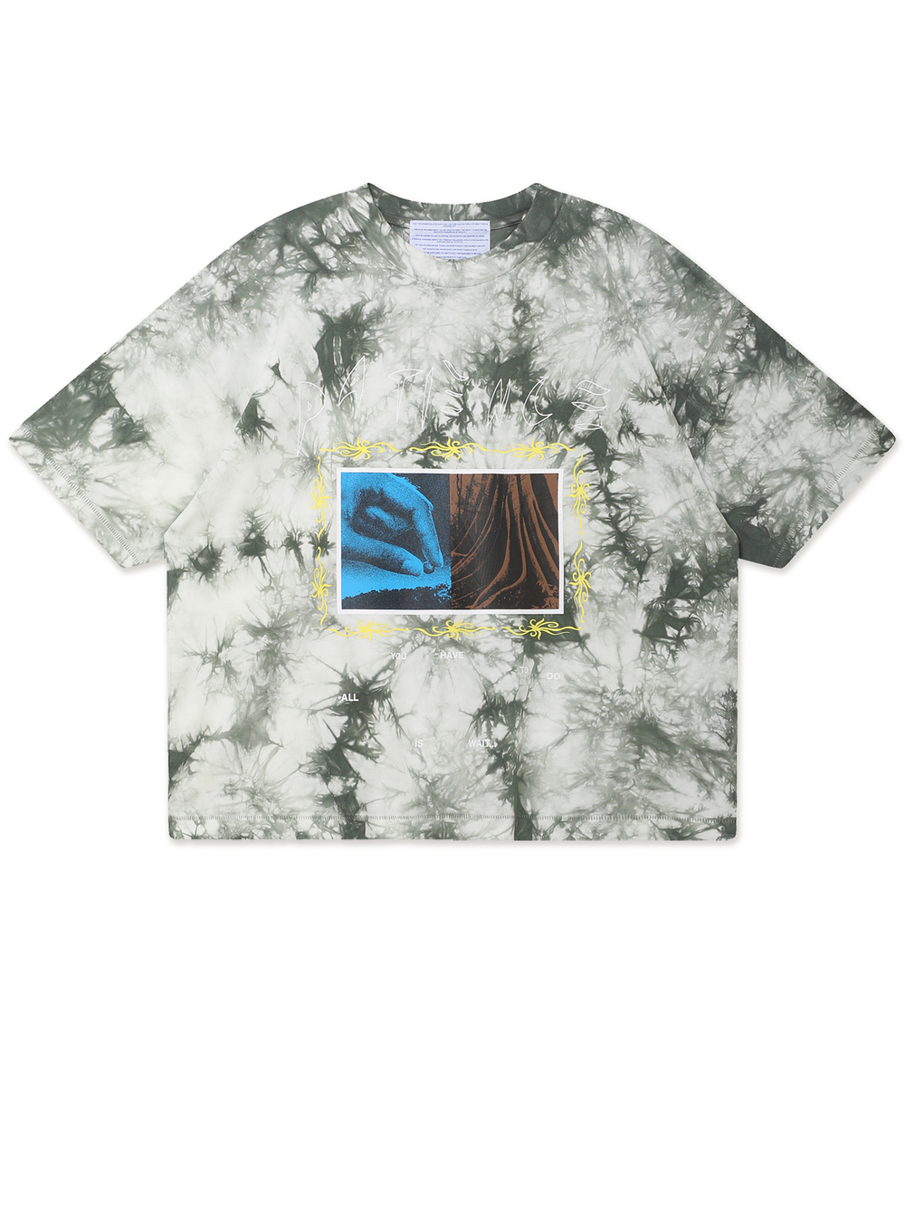 Мужская Футболка Patience Tie Dye