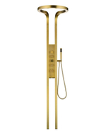 01168-S  Панель для душа, многофункциональный  (мат. золото)  GANZER  (1шт)