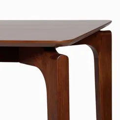 Обеденный стол Mailes 140х80 см, шпон ореха