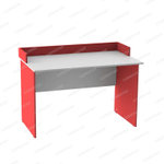 Письменный стол двухместный с бортиками