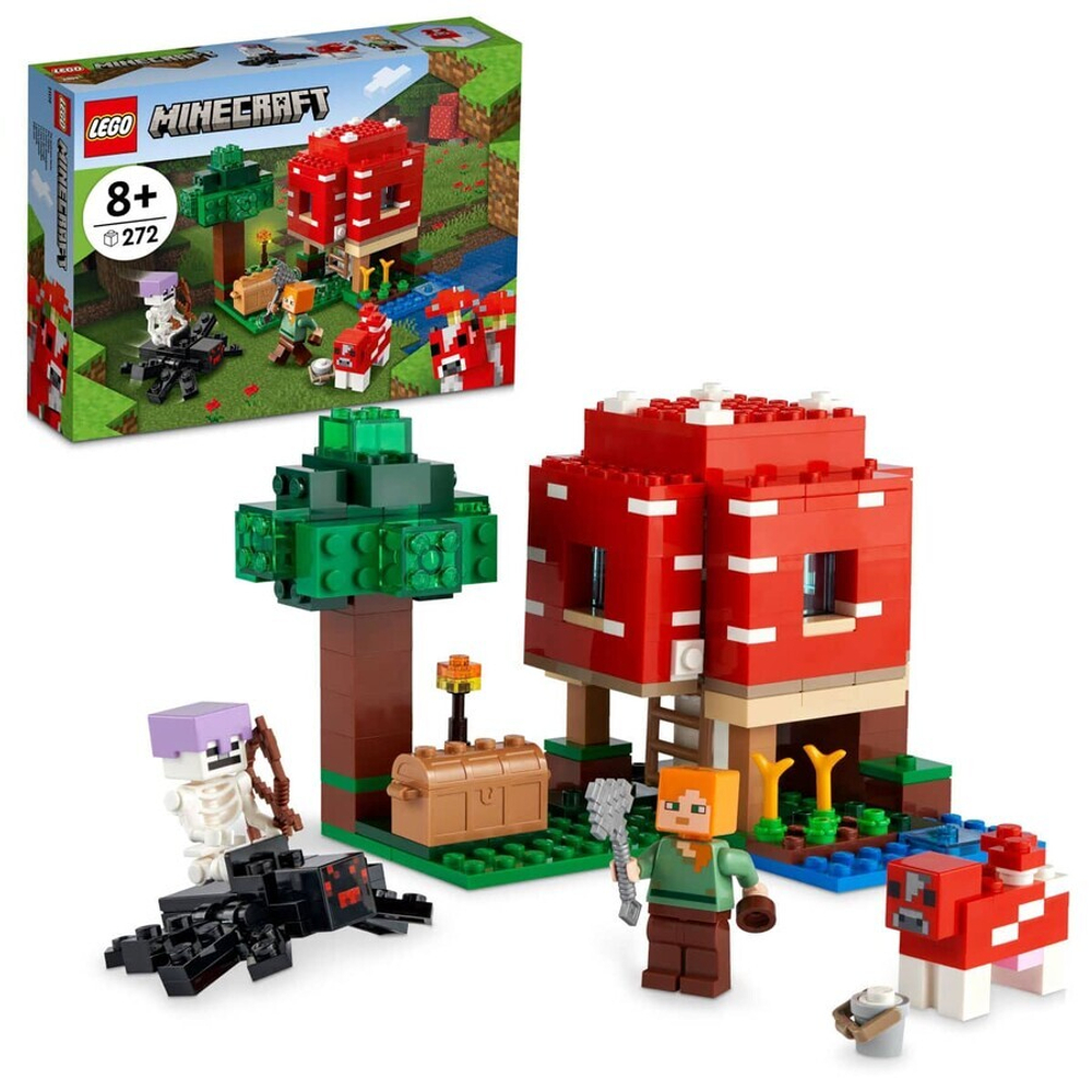 Конструктор LEGO Minecraft 21179 Грибной дом