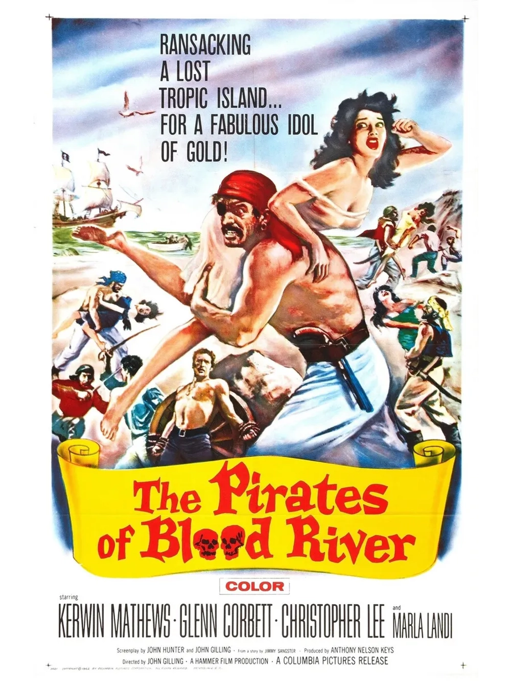 Пираты кровавой реки (1962) (DVD-R)