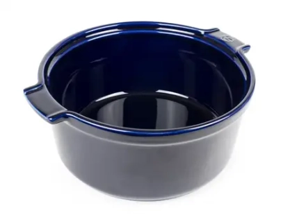 Peugeot Керамическая форма для суфле 24х8,5см, синяя.