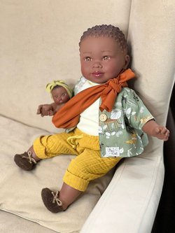 Кукла Nines 45см Amir мягконабивная в пакете (N4420K)