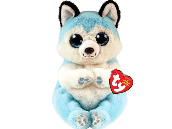 Yumşaq oyuncaq \ Мягкая игрушка \ Soft toys THUNDER - husky blue belly 15 sm