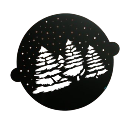 Трафарет для выпечки «Зимний лес», 30 × 35 см