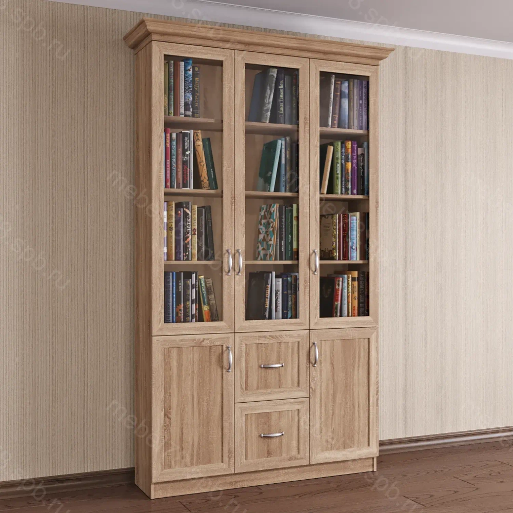 Шкаф книжный 3/4