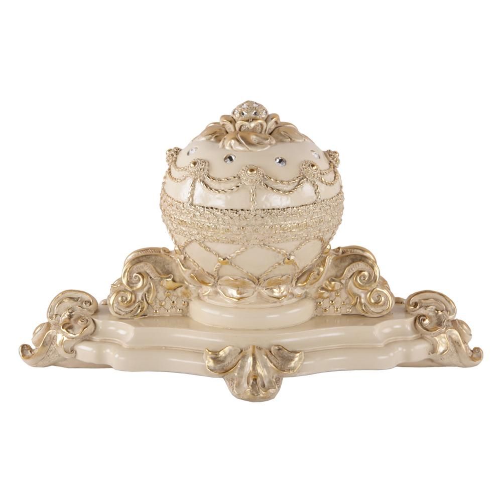 Часы настольные Райское яблоко Айвори