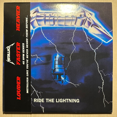 Metallica - Ride The Lightning (США 2008г.) 2х12" 45 RPM