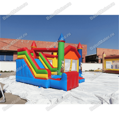 Коммерческий надувной батут "Крепость рыцаря"