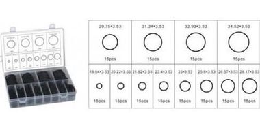 Кольца уплотнительные резиновые маслобензостойкие, 353пр. Forsage F-761