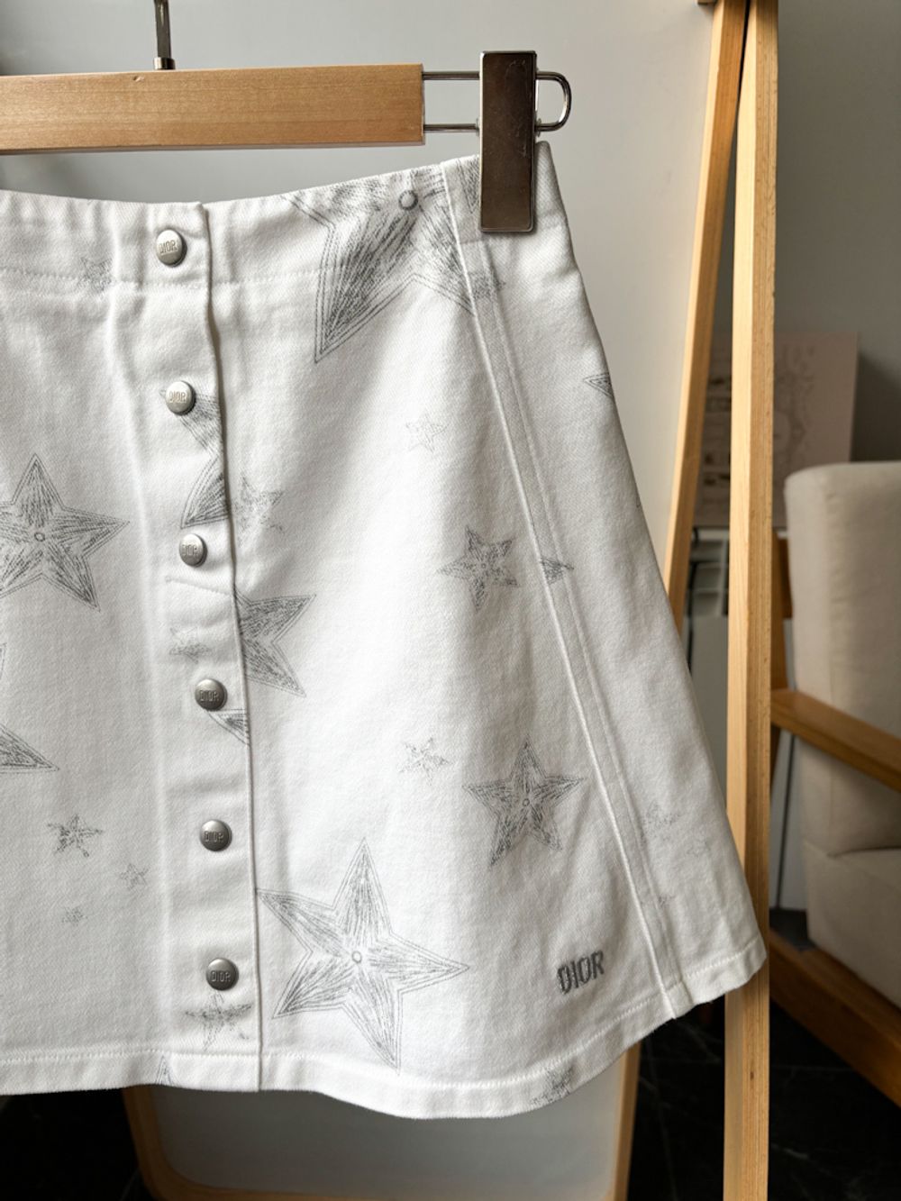 Хлопковая юбка Dior, 152