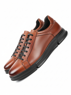 Классические кеды  для мужчин рыжего цвета V700рыж Vorsh