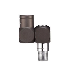Соединитель поворотный с резьбой 1/4''x1/4'' M7 SY-2001(M)