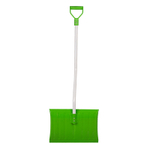 Лопата для уборки снега стальная, 470 х 350 х 1320 мм, стальной черенок, Сибртех