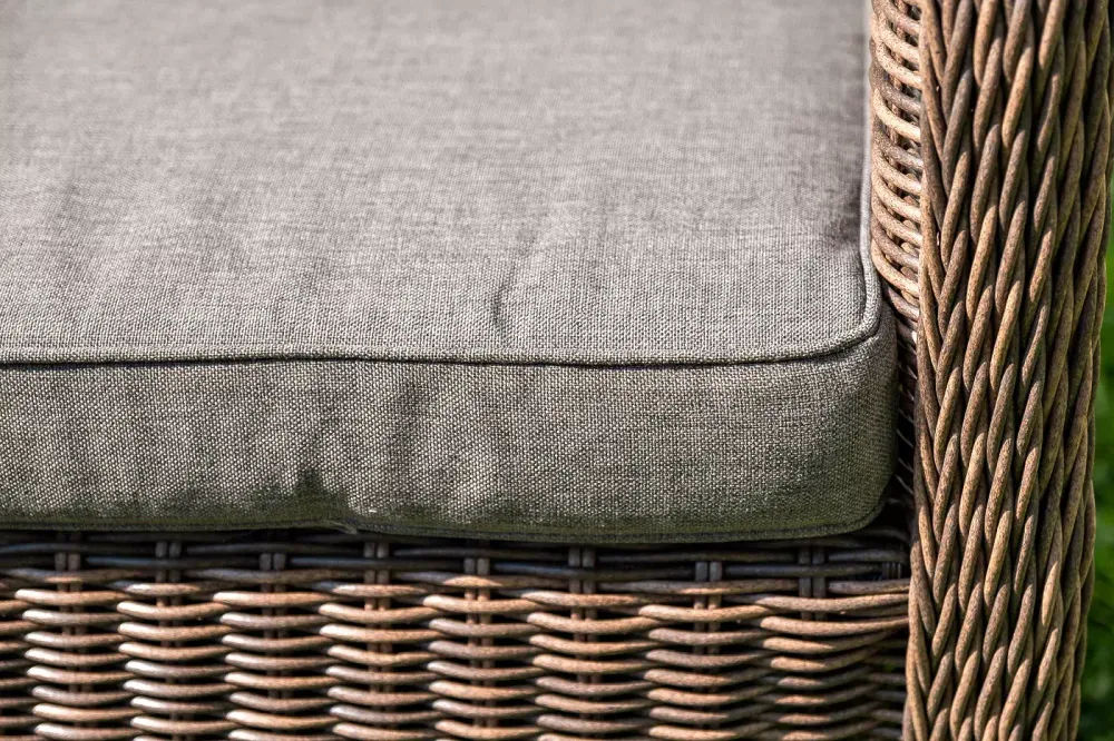 "Гляссе" лаунж-зона из искусственного ротанга, цвет коричневый