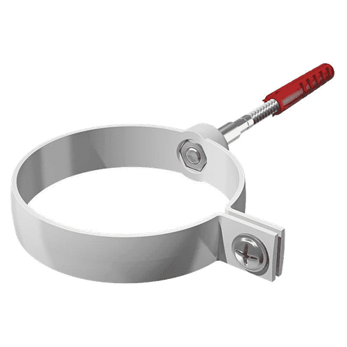 ВЕРАТ хомут-13 трубы универсальный БЕЛЫЙ