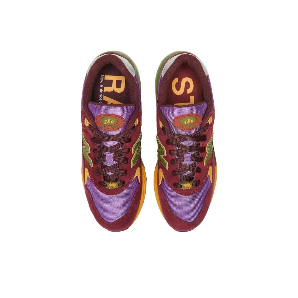 Кроссовки New Balance Stray Rats x 580 'Tribute to 2007 - Burgundy' MT580SR2