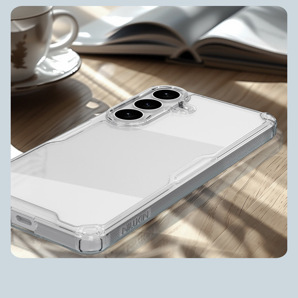 Прозрачный усиленный чехол для Samsung Galaxy S26+ Плюс, серия Nature TPU Pro от Nillkin