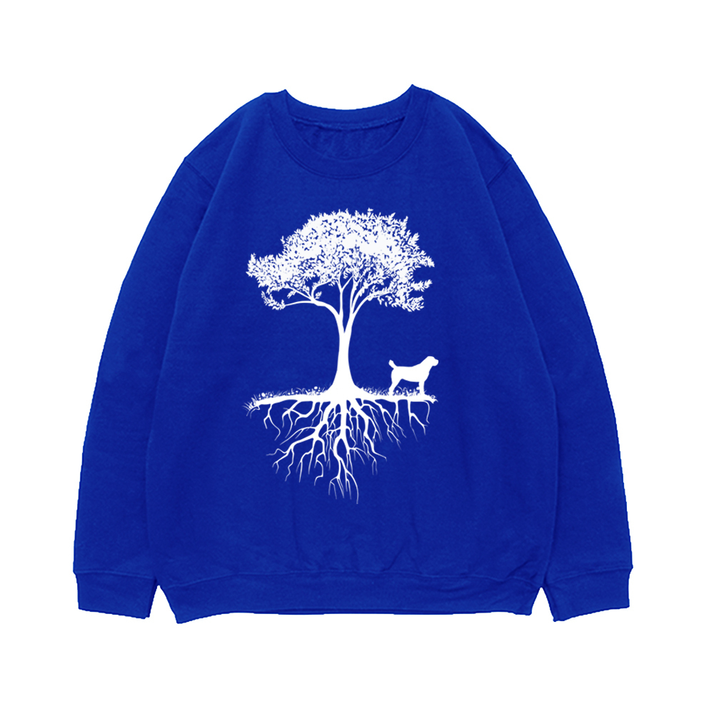 Свитшот "Алабай и дерево"