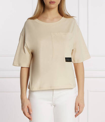 Футболка Armani Exchange - бежевый(3DYT37 YJ3RZ)