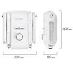 Сушилка для обуви, варежек, перчаток, складная, с подсветкой и таймером, 200 Вт, DASWERK MAXI SD13, 456790