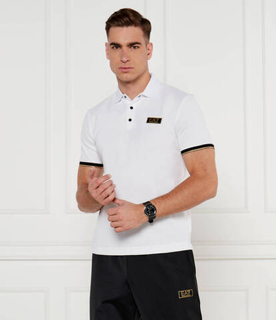 Поло EA7 - белый(7M000022 AF10342)