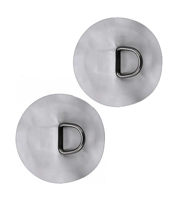 Кольцо D-образное серое, 2 шт