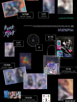 Альбом LEE CHAEYEON - HUSH RUSH 1st Mini Album 2 Version SET