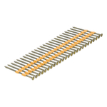 Гвозди для пнев. нейлера (крашен.) длина - 65 мм, диам. - 2,9 мм, 2000 шт. Denzel