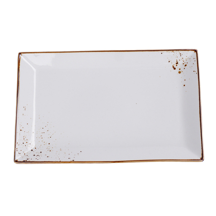 Блюдо прямоугольное 34*19 см, фарфор, серия "Элеганс" "The Sun" P.L.