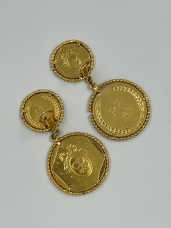 Клипсы Christian Dior 1989 год