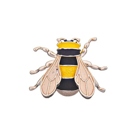 Брошь Shadore Шмель FAN-07257.13 BR/RG