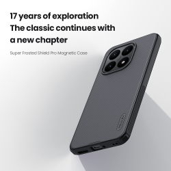 Чехол от Nillkin c встроенным круглым магнитом для Xiaomi 15T, серия Super Frosted Shield Pro Magnetic Case