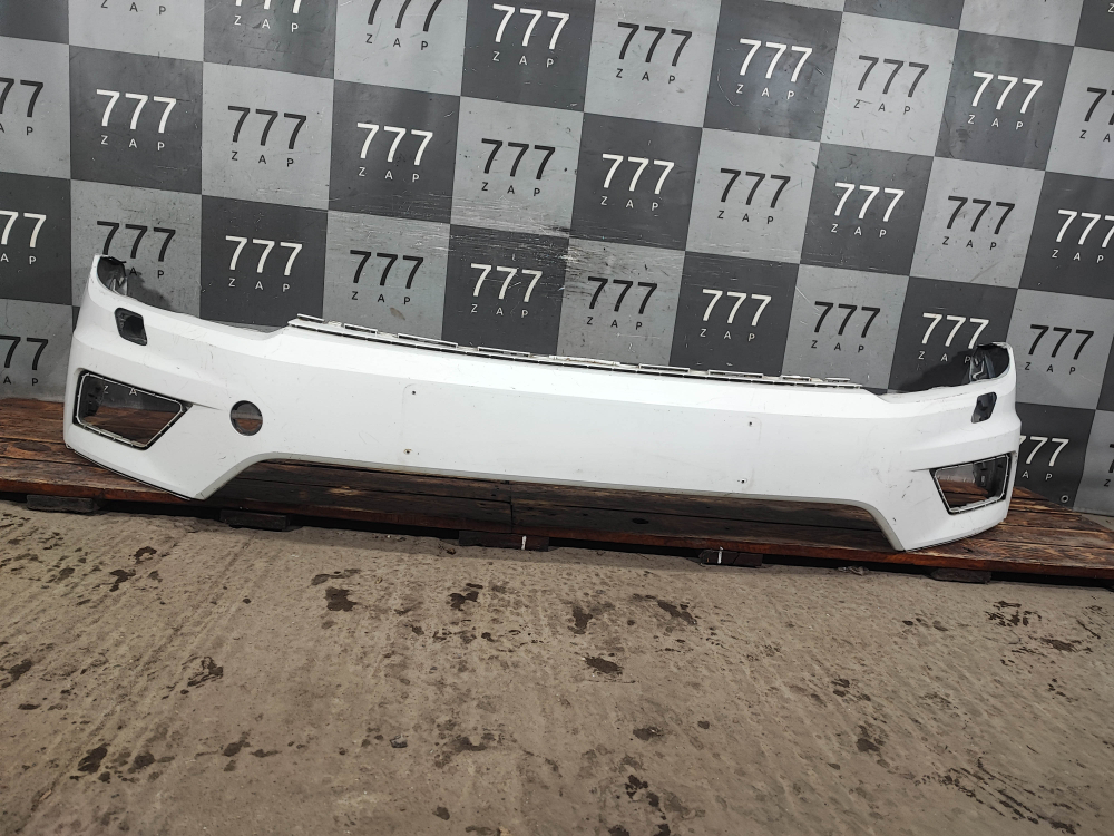 Бампер передний Volkswagen Tiguan 2 16-20 Б/У Оригинал 5NR807217GRU