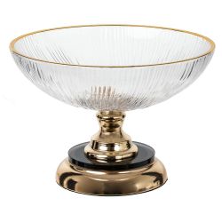 GAEM Ваза для фруктов, L27 W27 H18,5 см